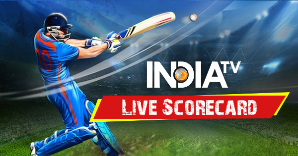 today india test match score